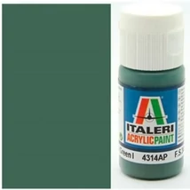 Italeri Flat Medium Green (4314AP) – Matt közép zöld makett festék 20ml