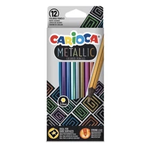 Metallic 12 db-os szenes ceruza szett – Carioca