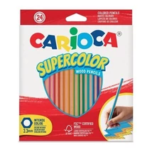 Supercolor színes ceruza 24 db-os szett – Carioca