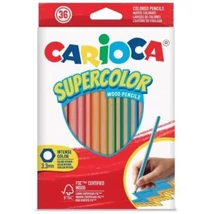 SuperColor háromszög alakú 36 db-os színesceruza készlet – Carioca