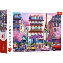 Tavasz Párizsban 4000db-os puzzle - Trefl