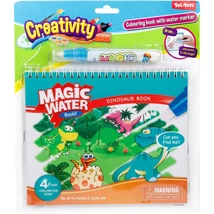 Vízzel színezhető foglalkoztató füzet – Dinók