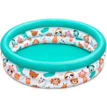 Bestway: Safari Pals felfújható gyerekmedence 102×25 cm