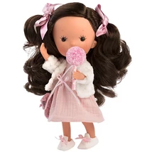 Llorens: Miss Minis Dana Star 26 cm-es baba nyalókával