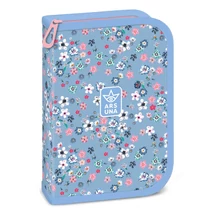 Ars Una: Pearl Blossom kék kihajtható töltött tolltartó 12,8×19,3×3,6 cm