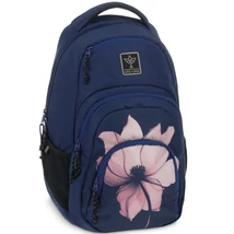 Ars Una: Pink shade virágos AU-2 iskolatáska, hátizsák 32×46×22 cm