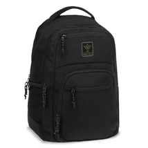 Ars Una: Cordura Black AU-5 iskolatáska, hátizsák 33×49×23 cm