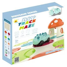 Dinós kalandpálya 34 db-os társasjáték