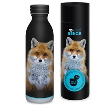 Ars Una: Máté Bence – Róka duplafalú fém kulacs díszdobozban 600ml