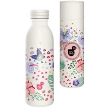 Ars Una: Cream Hibiscus duplafalú fém kulacs díszdobozban 600ml