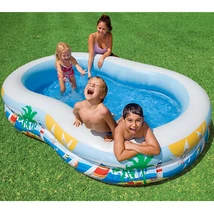 Családi medence sirályokkal – Intex