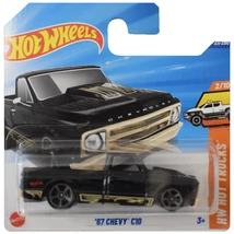 Hot Wheels: ’67 Chevy C10 fekete kisautó 1/64 – Mattel