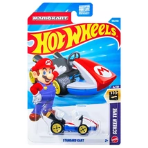 Hot Wheels: Standard Mario Kart kisautó 1/64 – Mattel
