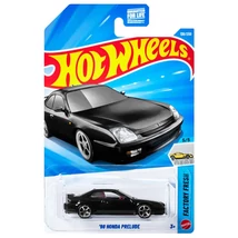 Hot Wheels: 98 Honda Prelude fekete kisautó 1/64 – Mattel