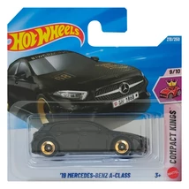 Hot Wheels: '19 Mercedes-Benz A-Class fekete kisautó 1/64 - Mattel