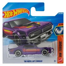 Hot Wheels: '68 Mercury Cougar lila kisautó 1/64 - Mattel