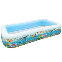 Tengeri mintás felfújható családi medence 305 cm – Intex