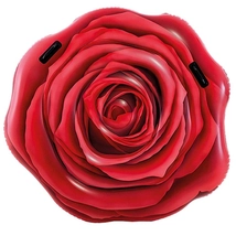 Intex: Vörös rózsa felfújható gumimatrac 137×132 cm