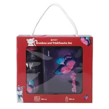 Spirit: Pillangós uzsonnás doboz és kulacs szett