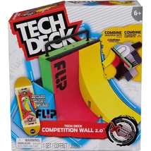 Tech Deck: Competinion Wall 2.0 pálya szett különleges ujjgördeszkával – Spin Master