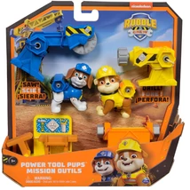 Mancs őrjárat: Rubble és csapata Wheeler és Rubble kutyusok eszközökkel – Spin Master