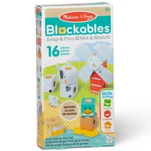 Blockables: Farm barátok fa építőjáték - Melissa &amp; Doug
