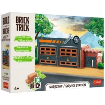Brick Trick téglából építünk: Szervizállomás 150 darabos építőjáték - Trefl