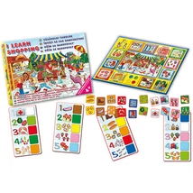 Vásárolni tanulok 4 nyelvű készségfejlesztő társasjáték – D-Toys