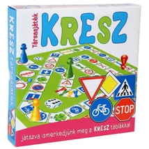 Kresz társasjáték – D-toys