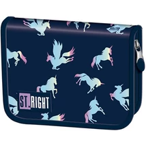 St.Right Holo Unicorns kihajtható töltetlen tolltartó