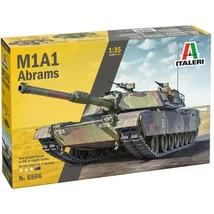 Italeri 1/35 M1A1 Abrams tank makett