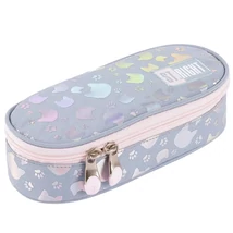 St.Right: Silver Cats cicás ovális tolltartó 23 cm