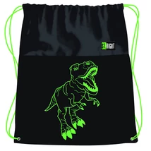 St.Right T-Rex dinoszaurusz mintás tornazsák, sportzsák 43×32 cm