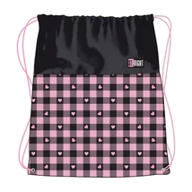St.Right Pink Checkered tornazsák, sportzsák 43×34 cm