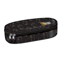 St.Right Golden Cats ovális tolltartó PC01 23×9,5×6 cm