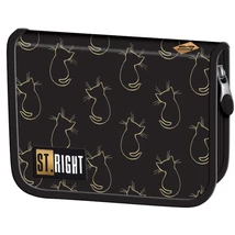 St.Right Golden Cats kihajtható tolltartó PC03 20,5×14×3,5 cm