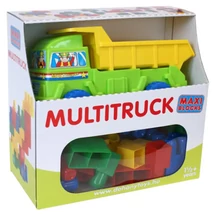 Maxi Blocks építőkockák dömperrel – D-Toys
