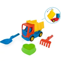 Tech Truck Dömper homokozó szettel 23 cm – Wader