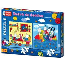 Bogyó és Babóca Szivárványhal 12 és 20 db-os puzzle