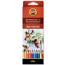 ICO: Koh-I-Noor Mondeluz 3717 Aquarell színes ceruza készlet 18 db