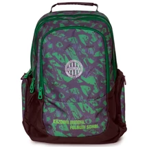 Fradi terep mintás közepes iskolatáska hátizsák