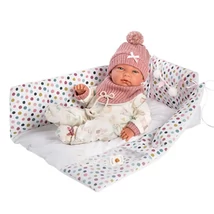 Llorens: Nica újszülött 40 cm-es baba pelenkázóval