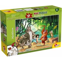 A Dzungel könyve 2 az 1-ben 35 db-os maxi puzzle és színező 70×50 cm – Lisciani