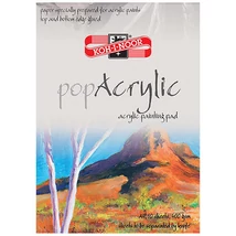 ICO: KOH 9920 Famentes rajzfüzet Pop Akril A/4-es 10 db-os