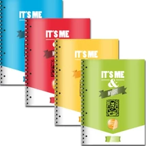 Student Art Spirál sima füzet A/4