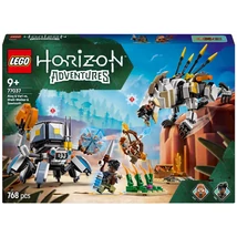 LEGO® Horizon™ Adventures: Aloy és Varl a páncéljáró és a fűrészfog ellen (77037)