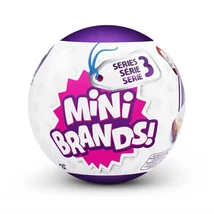 Mini Brands: Mini világmárkák 5 db-os meglepetés csomag 3. széria