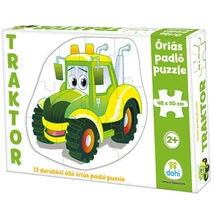 Traktor óriás padló puzzle 12 db-os