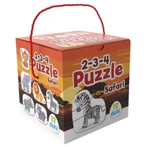2–3-4 Darabos Puzzle – Safari
