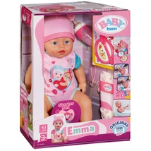 Baby Born: Emma interaktív baba szett kiegészítőkkel 43 cm - Zapf Creation